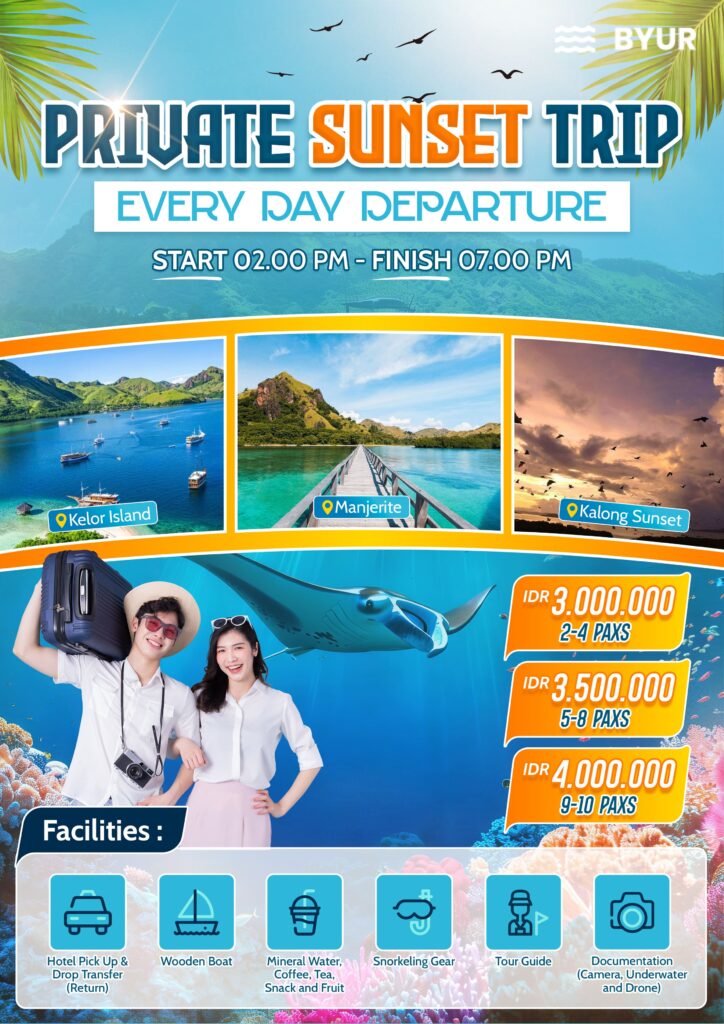 HALF DAY SUNSET TRIP KOMODO